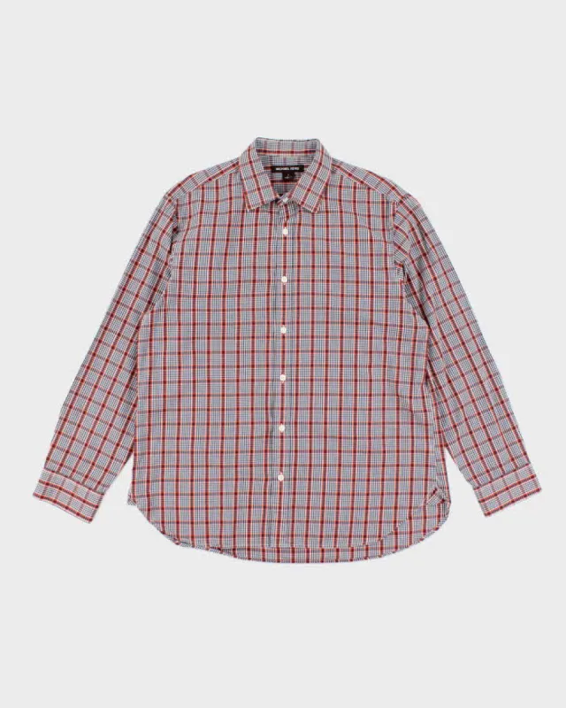 Michael Kors Checked Long Sleeve Shirt - L sold by Rokit