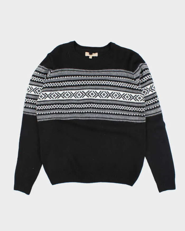 Vintage 2000's Burberry Brit Patterned Knit Jumper - M sold by Rokit