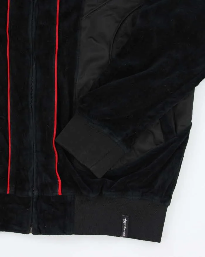 Vintage Y2K AKDMKS Overized Velvet Zip Up - L sold by Rokit product image thumbnail 4