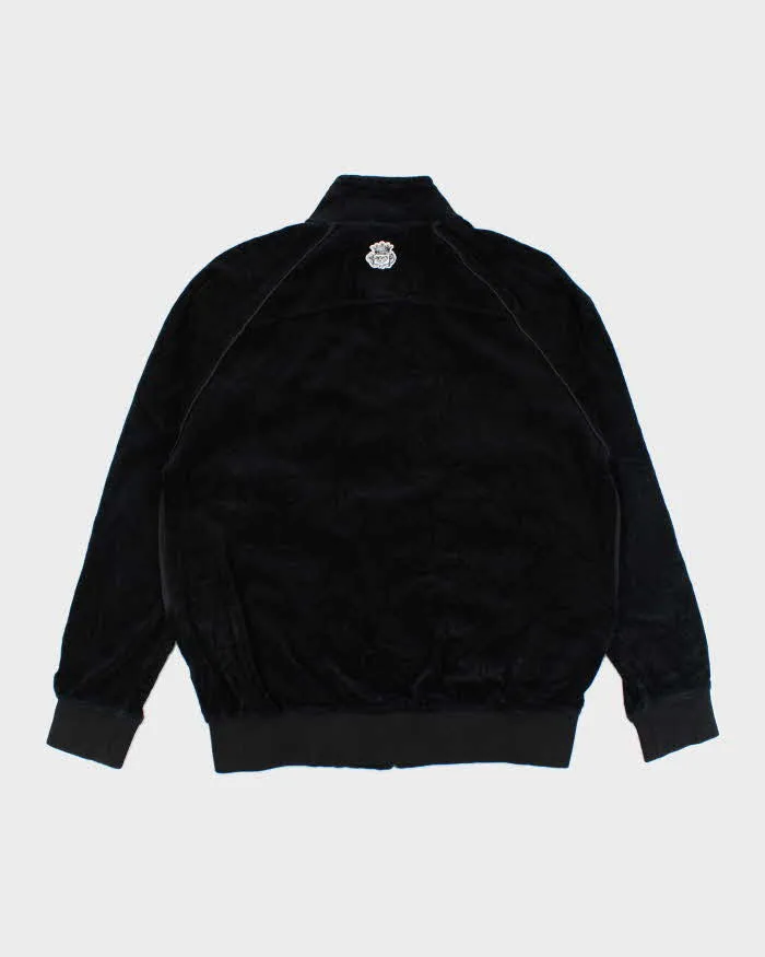 Vintage Y2K AKDMKS Overized Velvet Zip Up - L sold by Rokit product image thumbnail 2