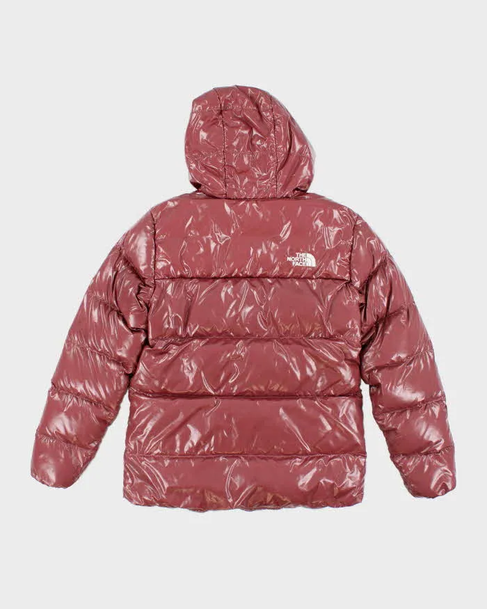 Vintage Women's The North Face Fleece Lined Hooded Puffer Jacket - M sold by Rokit product image thumbnail 2