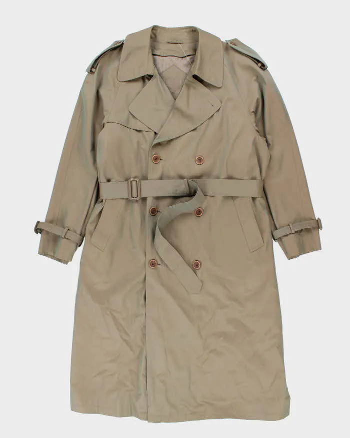 Vintage 80's Givenchy Heavyweight Long Belted Overcoat - M sold by Rokit