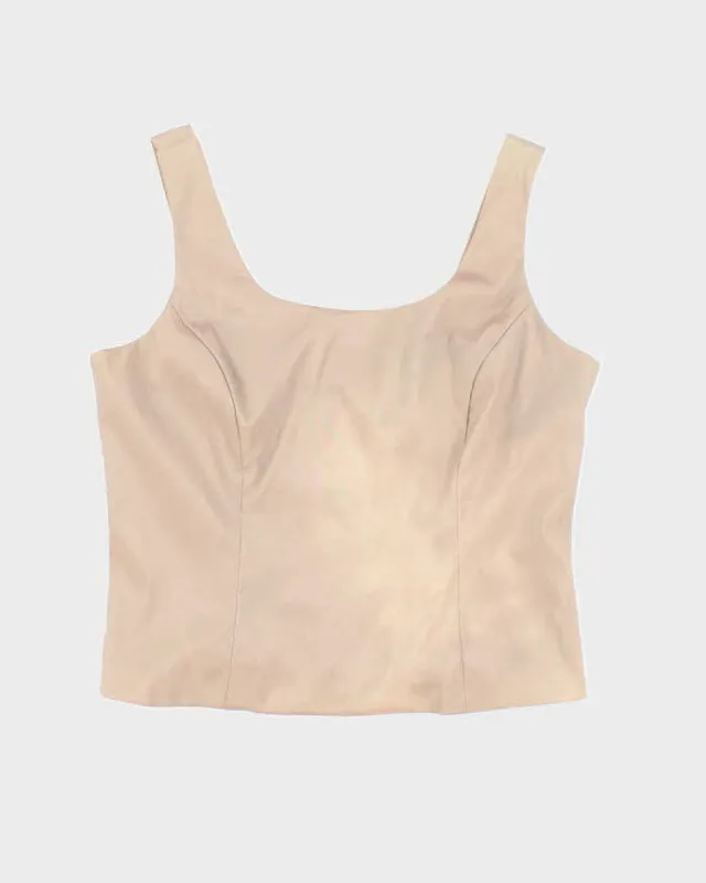 Y2k 00s Bellissima Shiny Top - M sold by Rokit