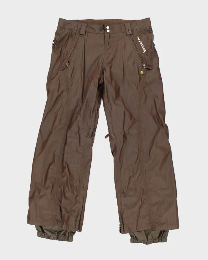 Vintage Y2K Burton Snowboards Baggy Heavyweight Ski Trousers - W36 L29 sold by Rokit