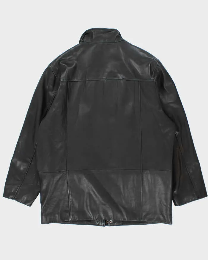 Vintage 90's Danier Heavyweight Zip Up Leather Jacket - XL sold by Rokit product image thumbnail 2