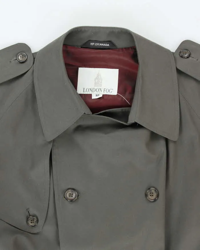 Vintage 80's London Fog Oversized Overcoat - M sold by Rokit product image thumbnail 3