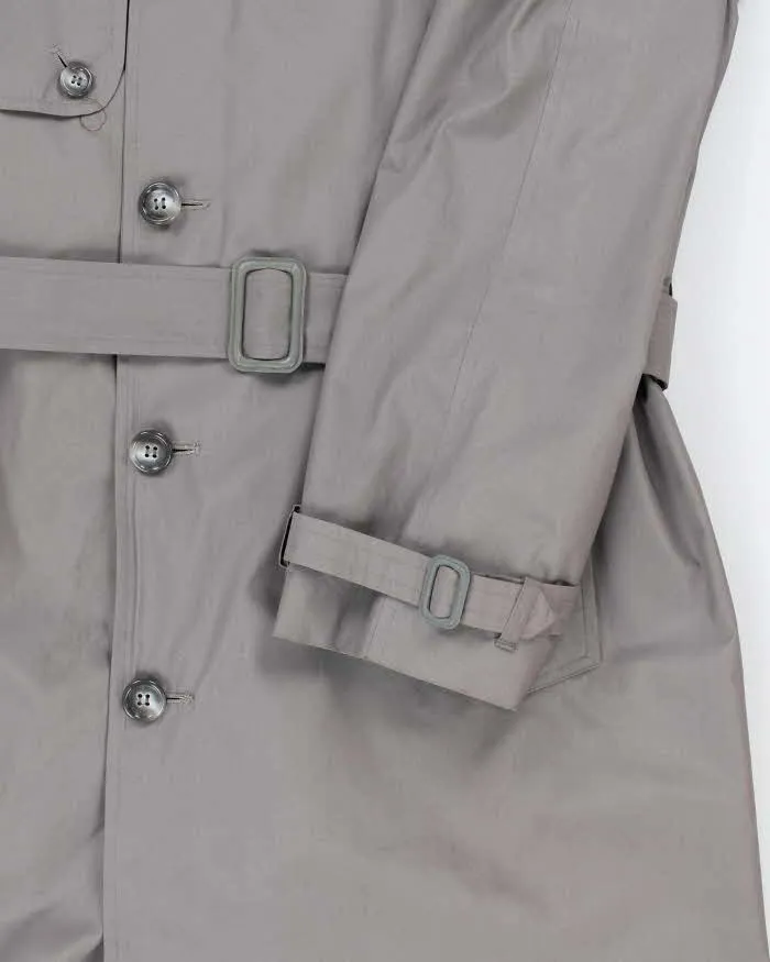 Vintage 80's London Fog Grey Belted Overcoat - L sold by Rokit product image thumbnail 4