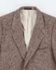Men's Brown Harris Tweed Blazer - M sold by Rokit