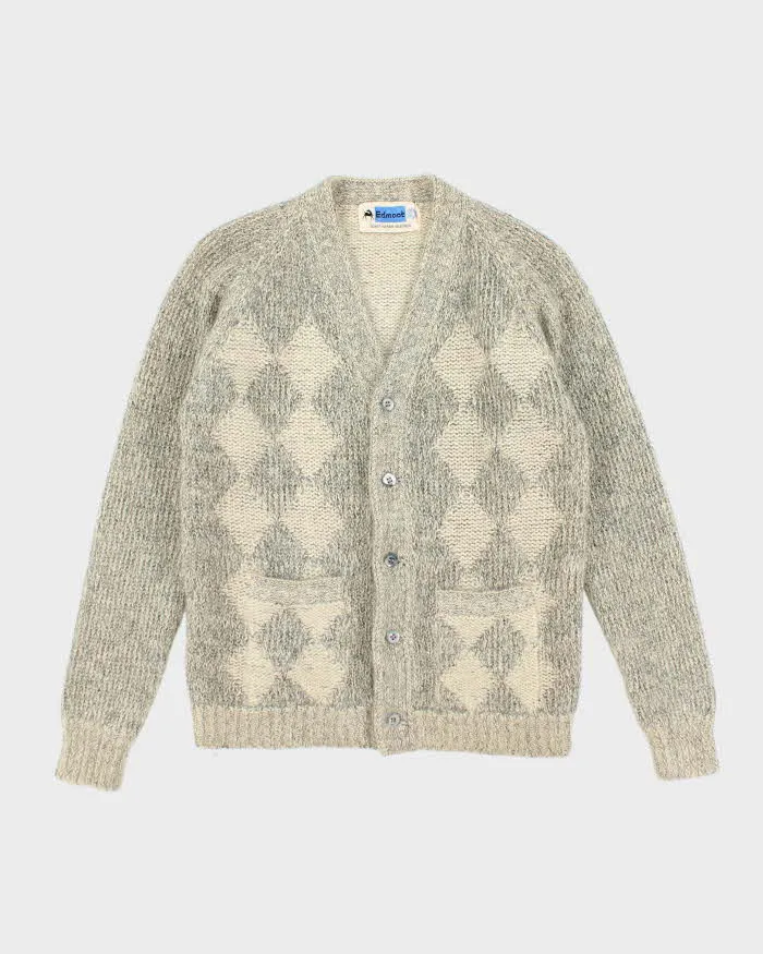Vintage Edmoot Wool Blend Cardigan - S sold by Rokit