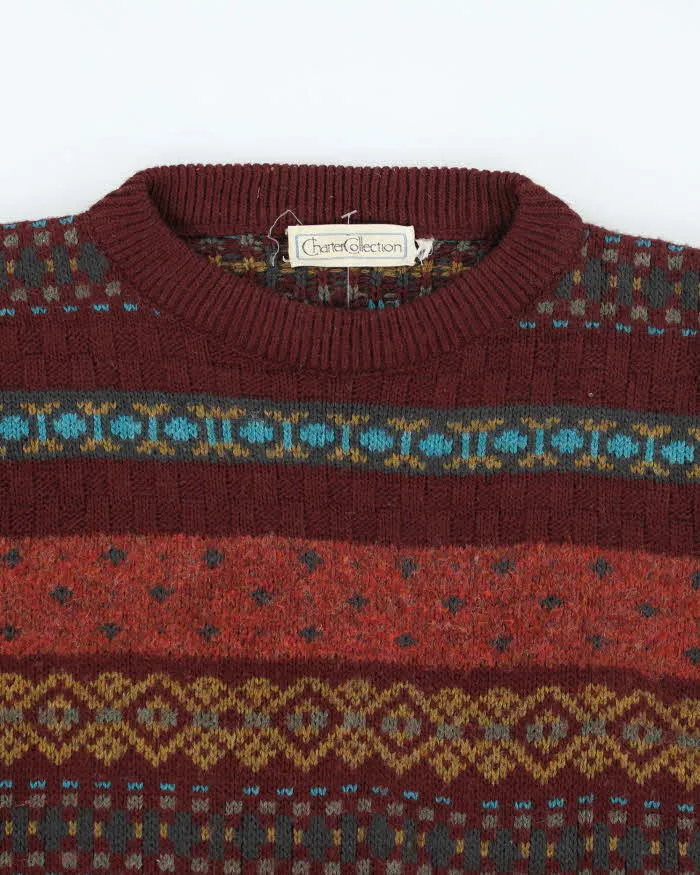 Vintage Charter Collection Wool Blend Jumper - M sold by Rokit product image thumbnail 3