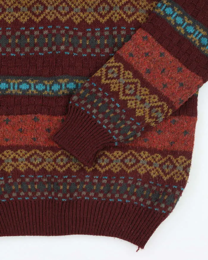 Vintage Charter Collection Wool Blend Jumper - M sold by Rokit product image thumbnail 4