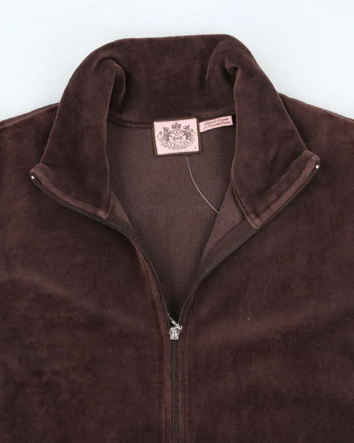 Y2k 00s Juicy Couture Zip-Up Jumper - L sold by Rokit product image thumbnail 3