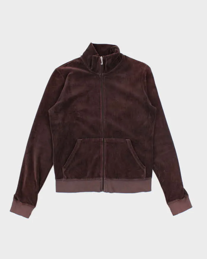 Y2k 00s Juicy Couture Zip-Up Jumper - L sold by Rokit