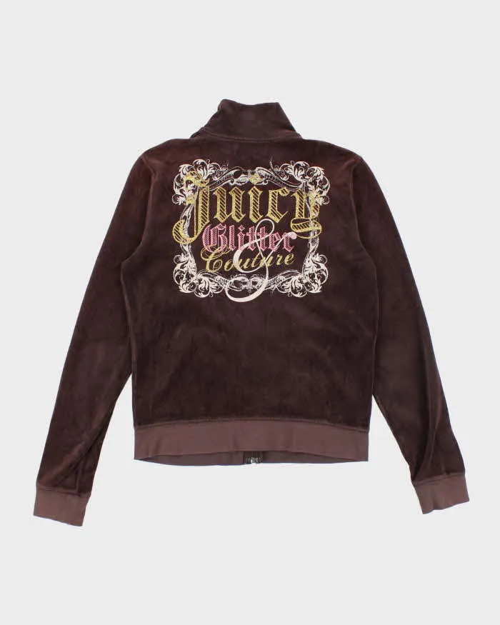 Y2k 00s Juicy Couture Zip-Up Jumper - L sold by Rokit product image thumbnail 2