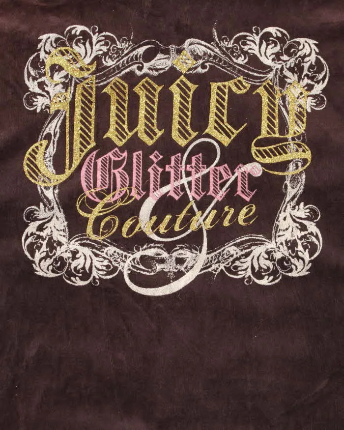 Y2k 00s Juicy Couture Zip-Up Jumper - L sold by Rokit product image thumbnail 4