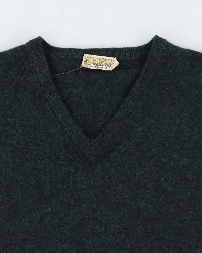 Vintage Moores Cashmere V-Neck Jumper - M sold by Rokit product image thumbnail 3