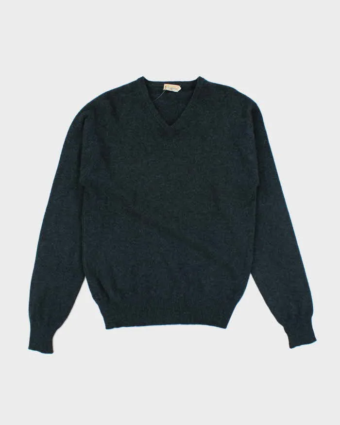 Vintage Moores Cashmere V-Neck Jumper - M sold by Rokit