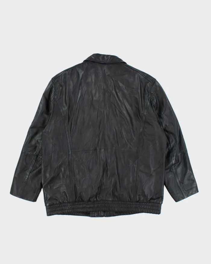 Vintage 2000's Danier Heavyweight Leather Zip Up Jacket - XXL sold by Rokit product image thumbnail 2