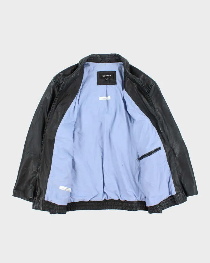 Vintage 2000's Danier Heavyweight Leather Zip Up Jacket - XXL sold by Rokit product image thumbnail 5