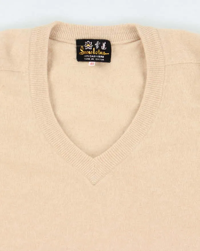 Vintage Snowlotus Cashmere V-Neck Jumper - M sold by Rokit product image thumbnail 3