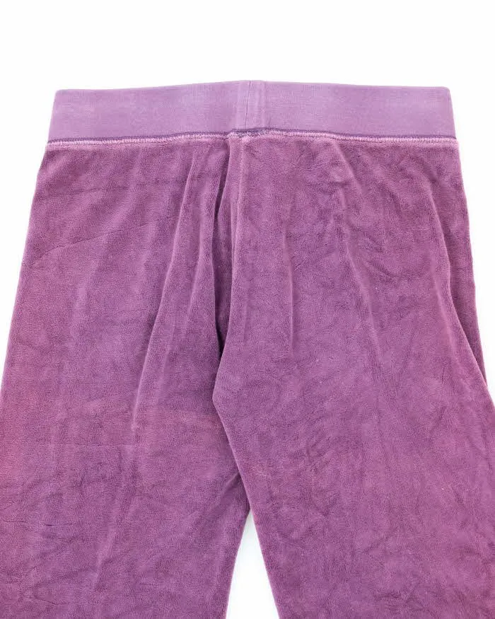 Vintage Y2K Women's Juicy Couture Sequined Tracksuit Bottoms - S sold by Rokit product image thumbnail 4