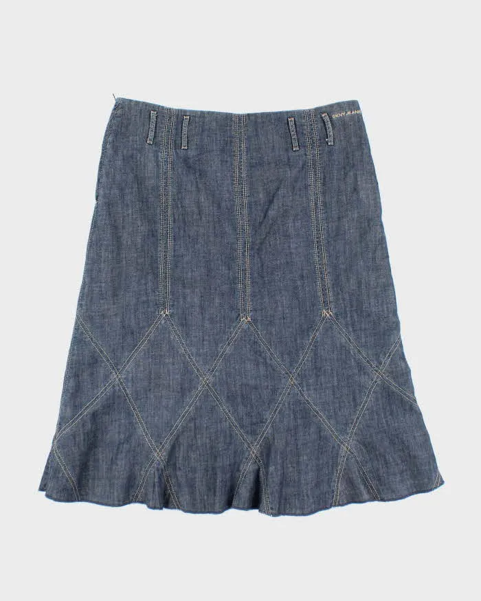 Y2k 00s DKNY Denim Skirt - M sold by Rokit product image thumbnail 2