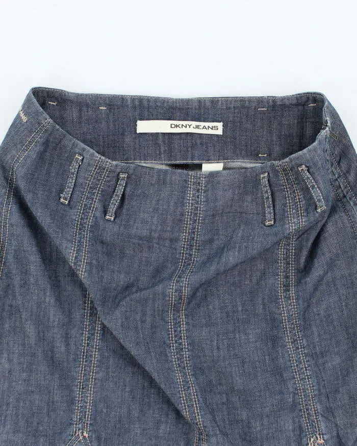 Y2k 00s DKNY Denim Skirt - M sold by Rokit product image thumbnail 3