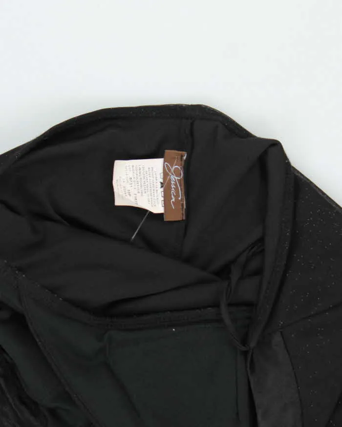 Y2k 00s Jessica Halter Neck Sparkly Dress - S sold by Rokit product image thumbnail 4