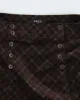 Vintage 90s Bess Checked Corduroy Skirt - S sold by Rokit