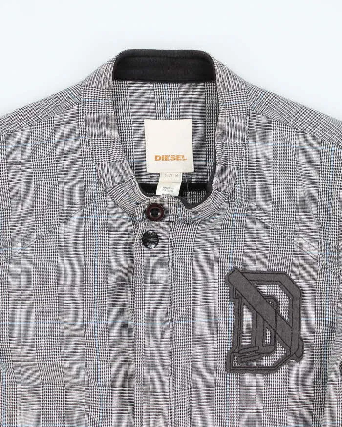 Vintage Y2K Diesel Patterned Slim Fit Jacket - M sold by Rokit product image thumbnail 3