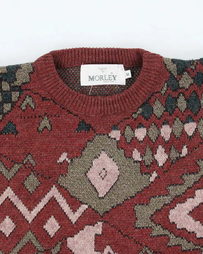 Vintage Morley Wool Blend Jumper - M sold by Rokit product image thumbnail 3