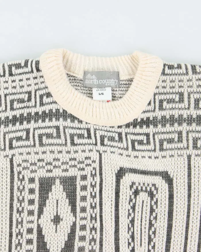 Vintage 90's North Country Eaton Wool Blend Knit Jumper - L sold by Rokit product image thumbnail 3