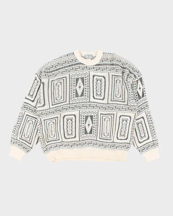 Vintage 90's North Country Eaton Wool Blend Knit Jumper - L sold by Rokit