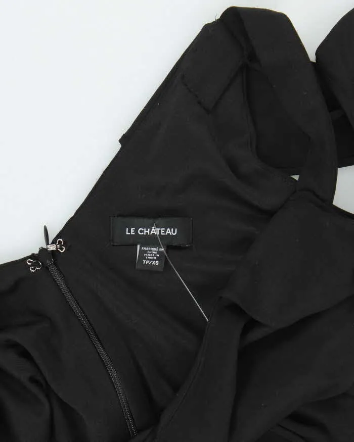 Y2k 00s Le Chateau Black Dress - XS sold by Rokit product image thumbnail 4
