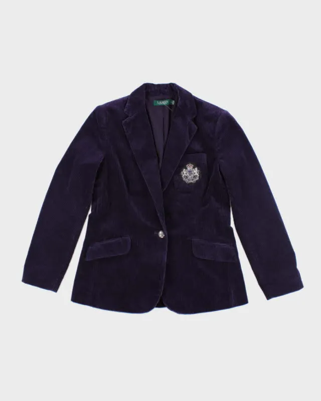 Y2k 00s Ralph Lauren Corduroy Blazer - S sold by Rokit