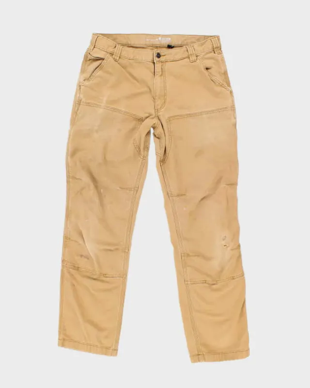 Vintage 2000's Carhartt Lightweight Double Knee Workwear Trousers - W33 L28 sold by Rokit
