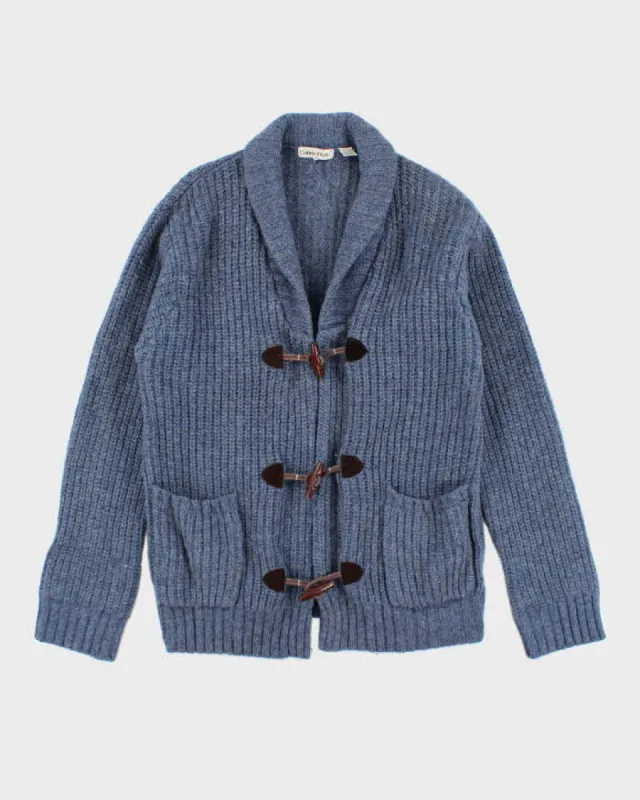 Vintage Calvin Klein Wool Toggle Cardigan - S sold by Rokit