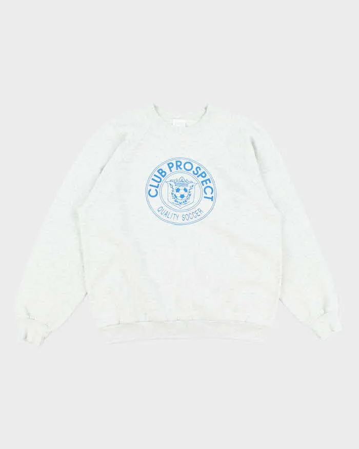 Vintage 90's Fruit of the Loom Club Prospect Sweatshirt - XL sold by Rokit