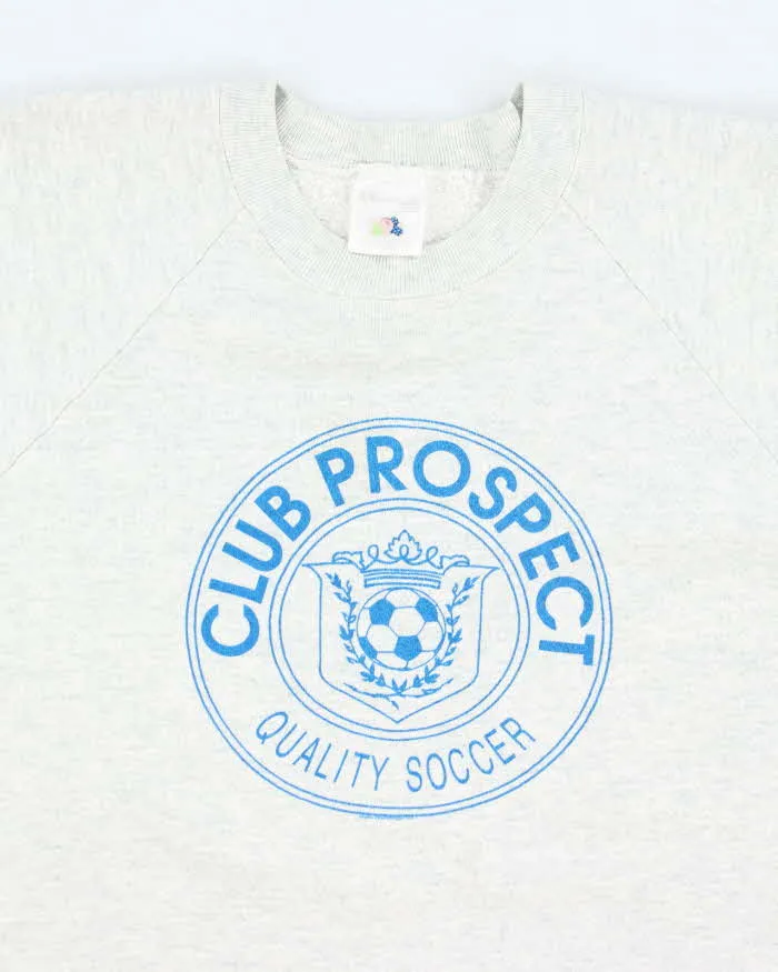 Vintage 90's Fruit of the Loom Club Prospect Sweatshirt - XL sold by Rokit product image thumbnail 3