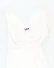 Vintage 90s M Collection White Sparkly Floral Dress - S sold by Rokit
