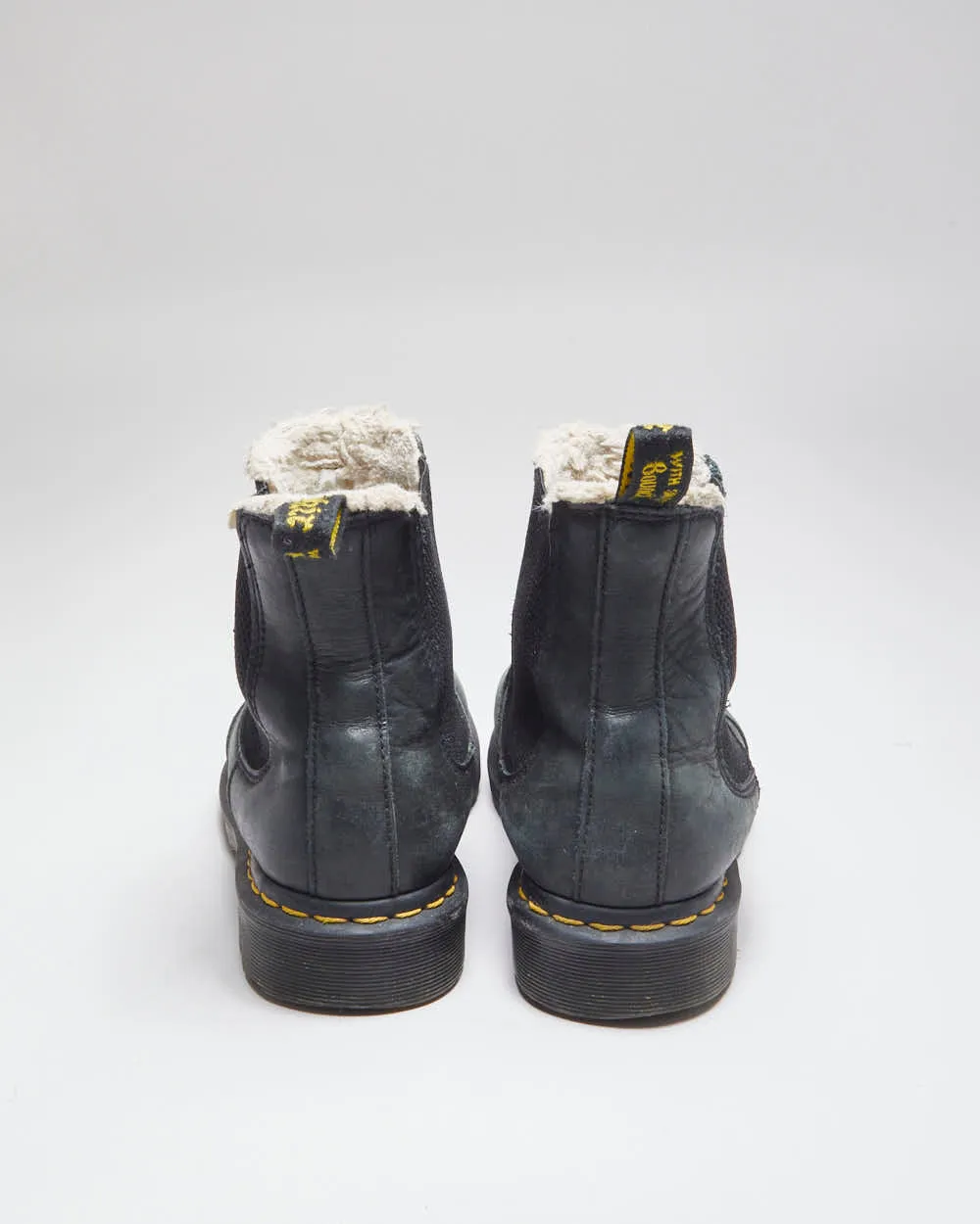 Vintage Dr Martens Fur Lined Chelsea Boots - UK 8 sold by Rokit product image thumbnail 4