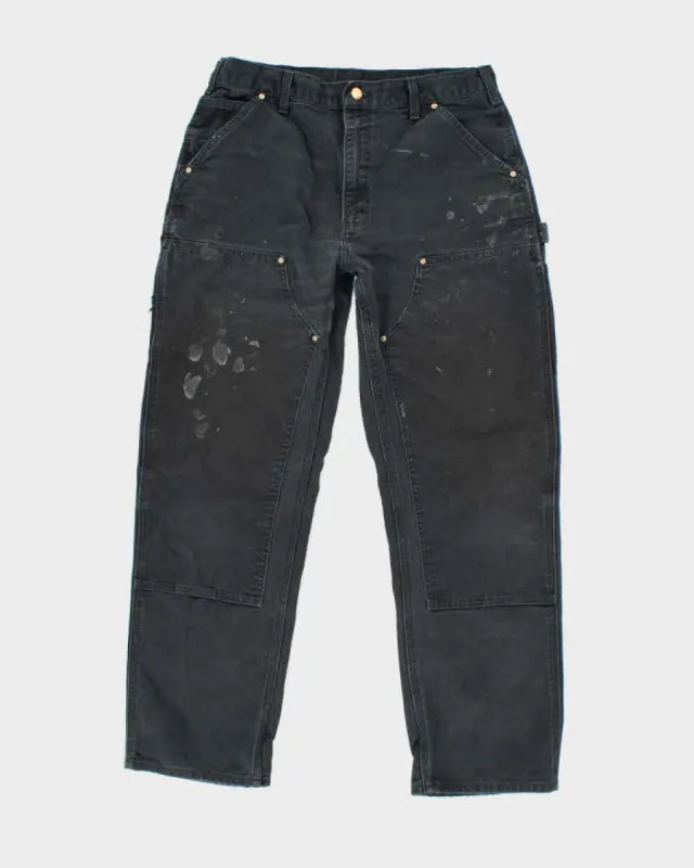 Vintage 90's Carhartt Heavyweight Double Knee Carpenter Trousers - W30 L29 sold by Rokit
