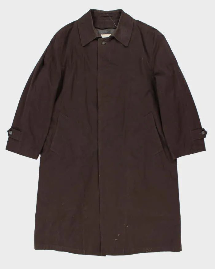 Vintage 80's London Fog Oversized Insulated Overcoat - XL sold by Rokit