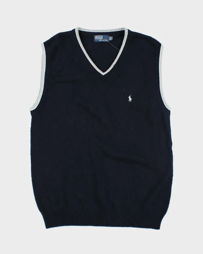 Vintage 2000's Ralph Lauren Oversized Tank Knit Jumper - XXL sold by Rokit