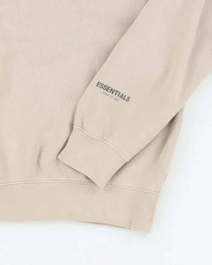 Essentials Small Spell Out Heavyweight Sweatshirt - S sold by Rokit product image thumbnail 4