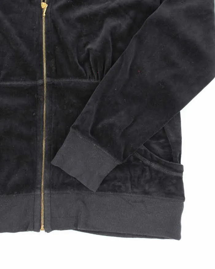 Vintage Y2K Juicy Couture Heart Patch Zip Up Hoodie - XXL sold by Rokit product image thumbnail 4