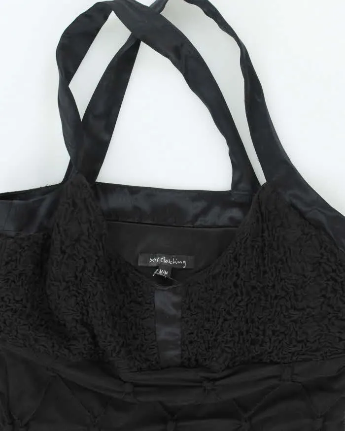 Y2k 00s Ruched Ruffle Mesh Dress - M sold by Rokit product image thumbnail 3