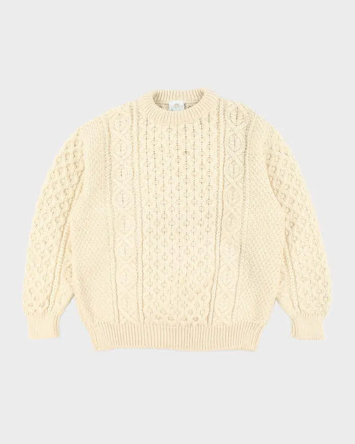 Vintage Bonner Chunky Wool Knit Jumper - L sold by Rokit