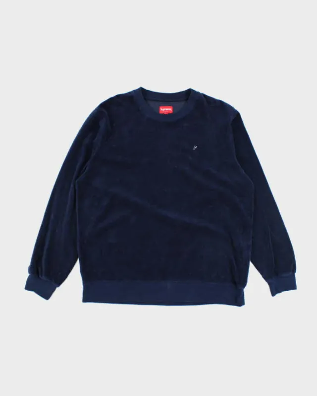 Vintage Supreme New York FW16 Small S Embroidered Sweatshirt - L sold by Rokit
