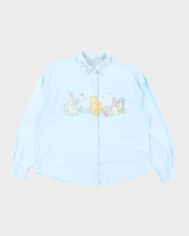 Vintage 90s Disney Denim Shirt - L sold by Rokit